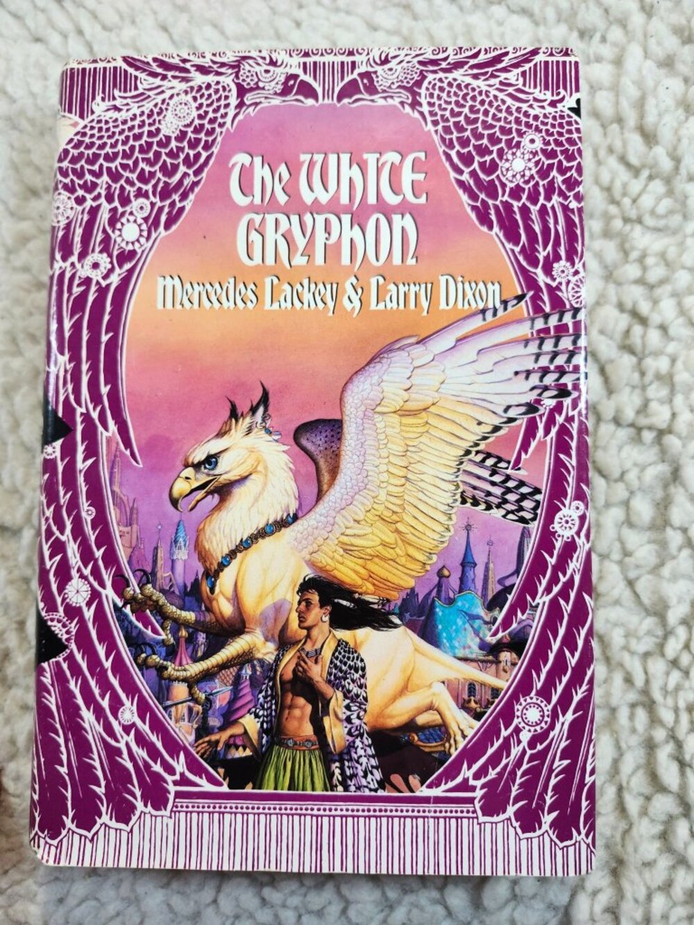 Mercedes Lackey The White Gryphon Hardcover 1995 DAW Books Fantasy Novel with DJ